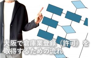 大阪で倉庫業登録（許可）を取得するための流れ